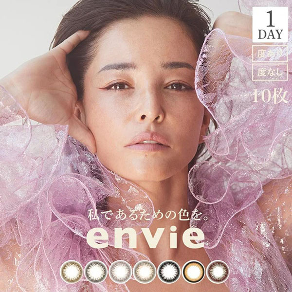 Envie 1day 30pcs Envie日抛30片 非离子材料/超薄设计