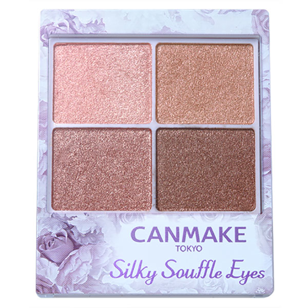 Canmake Silky Souffle Eyes Canmake井田四色舒芙蕾眼影canmake四色眼影 多色入