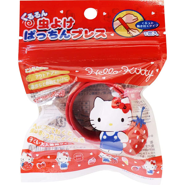 Kururun Insect Repellent Patchin Breath Hello Kitty
