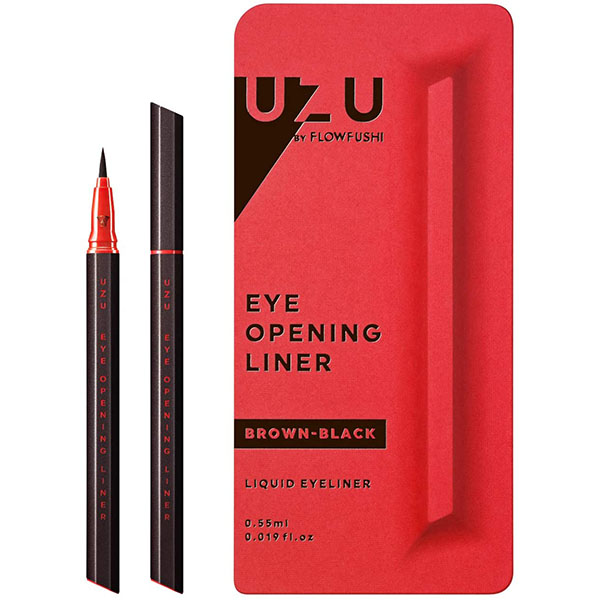 Uzu By Flowfushi Eye Opening Liner #Brown-Black