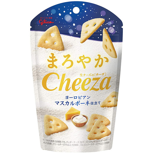 Glico Cheeza Raw Cheese Cheesa  40g x 3 pcs格力高芝士小饼意大利马斯卡彭芝士三包特惠装