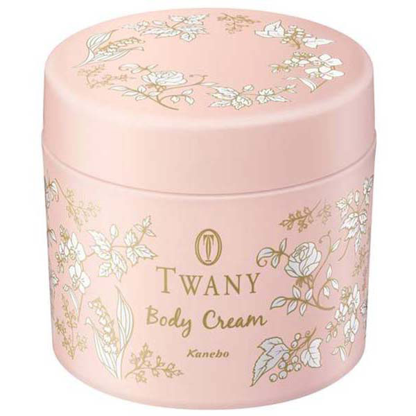 Twany Body Cream (Flower Garden) 180g Romantic floral green scent