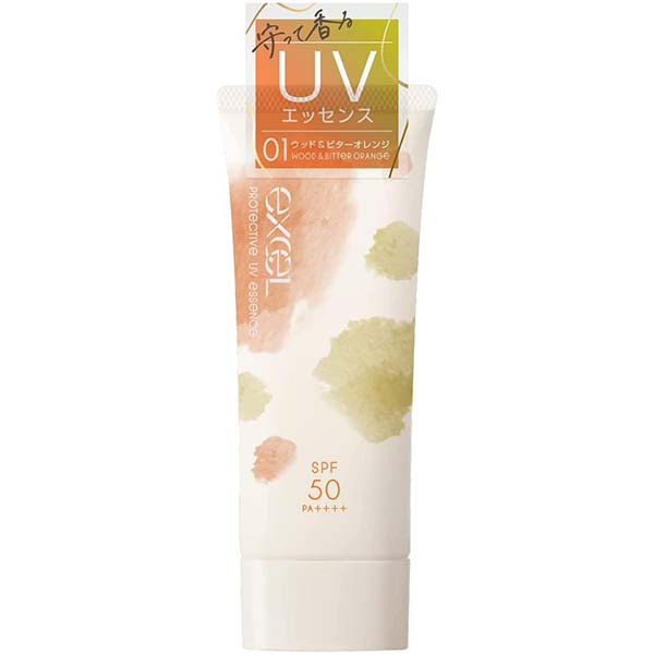 excel Protective UV Essence 01 ’22 (Wood & Bitter Orange) 60g