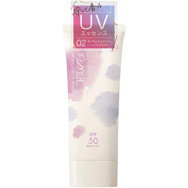 excel Protective UV Essence 02 ’22 (Lilac & Amber) 60g