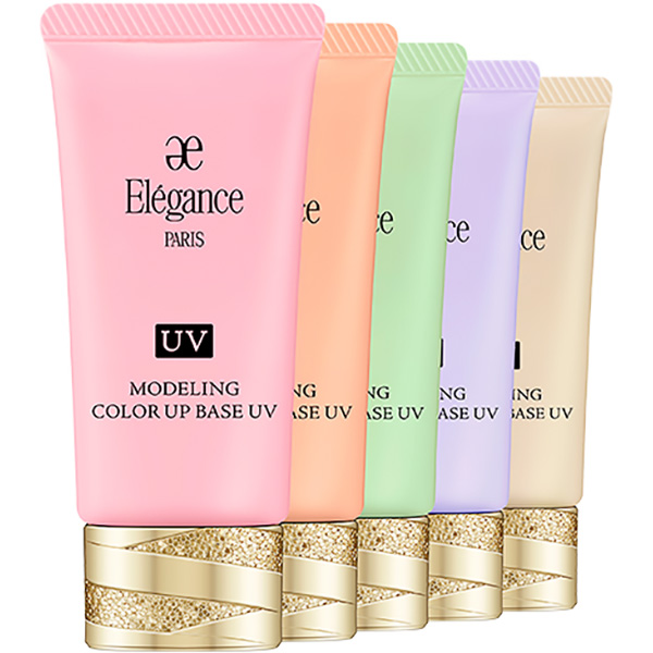 Elegance Modeling Color Up Base UV 30g / 5 colors / SPF40 PA +++