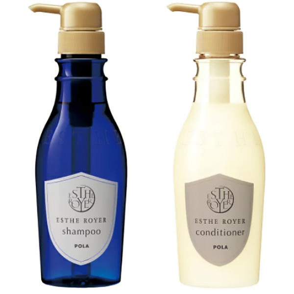 Pola Estheroyer Shampoo & Conditioner 400ml x 2 日本Pola洗发水Pola护发素套装酒店特供系列Esthe Royer地中海草本植物护发400ml x2 快速物流/慢速物流