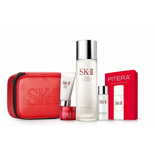 SK-II Facial Treatment Essence Special Coffret (red pouch) / / Release date: 20/Oct/2022 2022年圣诞限定SK-II限定套装 SK2圣诞限定套装红套装 10月20号发售