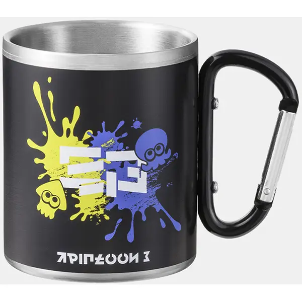 Splatoon3 Carabiner Mug Diameter 7.5 x Height 8.5 [Products Handled By Nintendo Tokyo/Osaka]