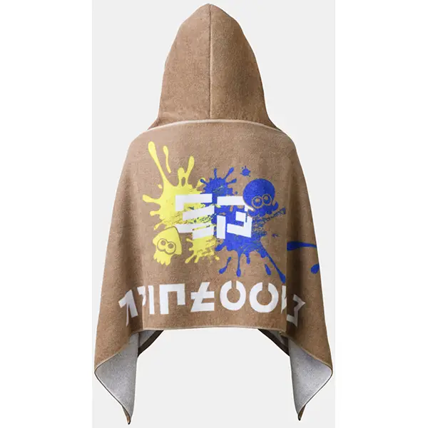 Splatoon3 Hooded Towel Splatoon 3 [Products Handled By Nintendo Tokyo/Osaka]