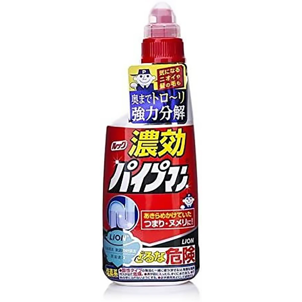 一瓶全能型的下水道疏通剂Look Pipeman Rich 450Ml (1 Bottle)狮王下水道疏通剂狮王pipeman强力管道疏通剂快速疏通除异味450ml快速物流/慢速物流 浴室地漏下水道马桶厨房全部适用