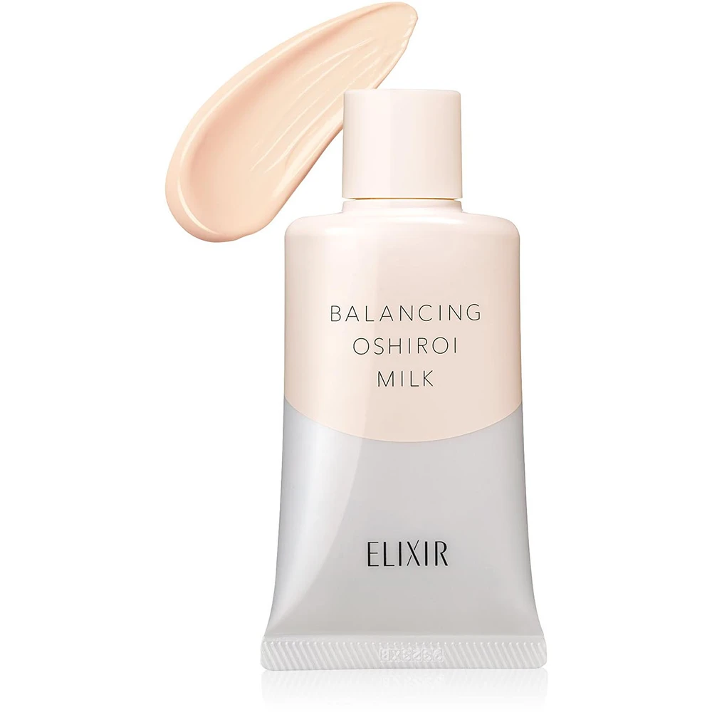 Elixir Lefre Balancing Oshiroi Milk C 35g SPF50+ PA++++怡丽丝尔水油平衡隔离乳防晒乳35g 凝光漾采 毛孔隐形防护乳