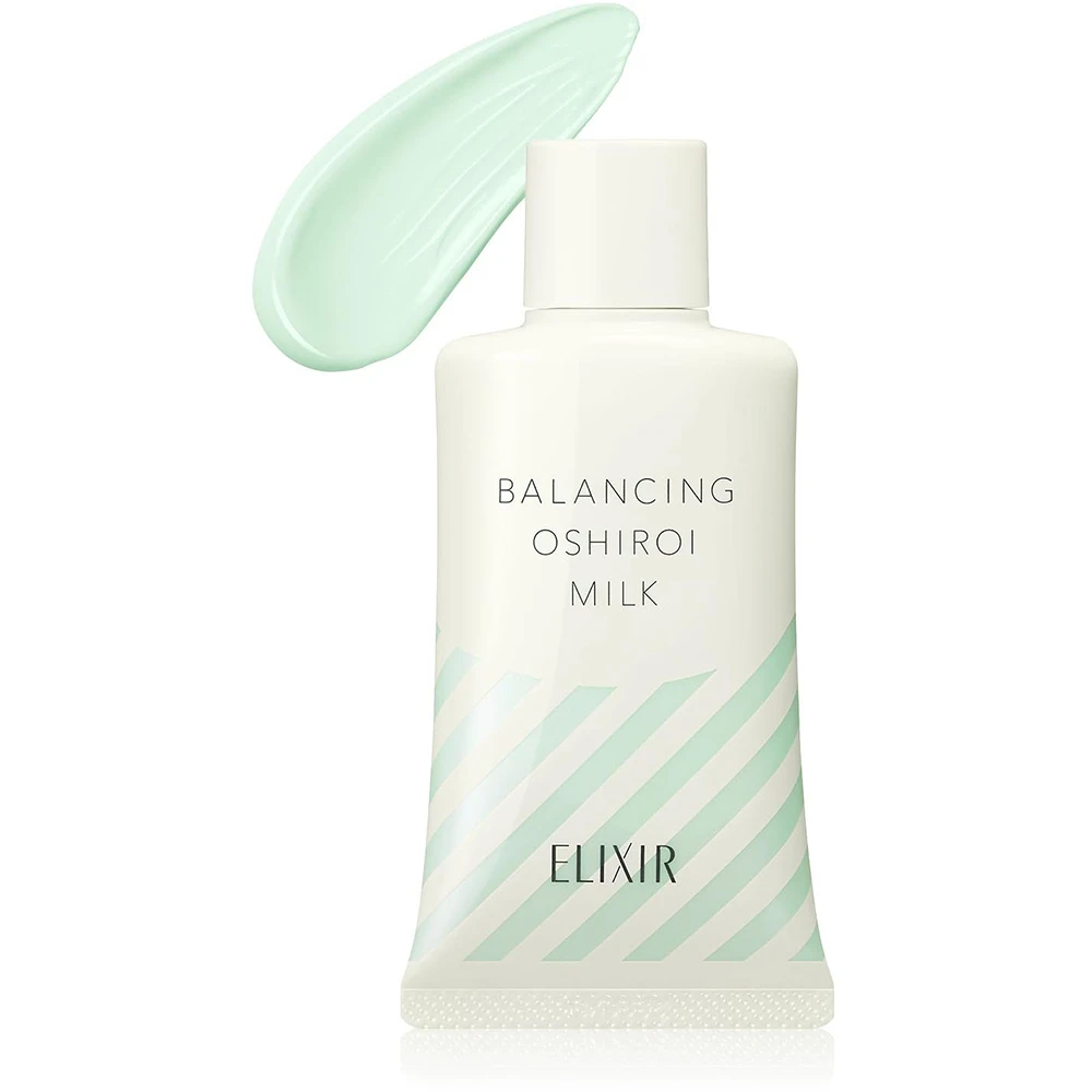 Elixir Balancing Oshiroi Milk Gr 35g SPF50+ PA++++Elixir平衡隔离乳Elixir防晒怡丽丝尔防晒 怡丽丝尔水油平衡隔离乳防晒乳35g 精华+面霜+乳液三合一底妆