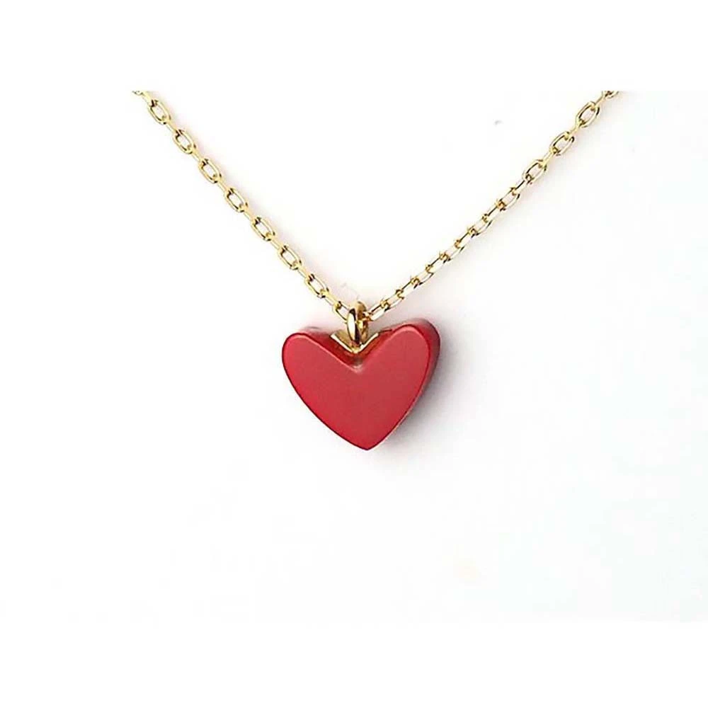 AHKAH Tiran Heart (Red) Neckless No.AB1647010100 18K金轻奢阿卡小红心项链锁骨链