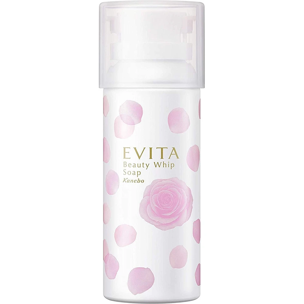 Evita Beauty Whip Soap 150g EVITA 艾薇塔 玫瑰泡沫洁面慕斯 150ml 挤出一朵治愈的玫瑰花