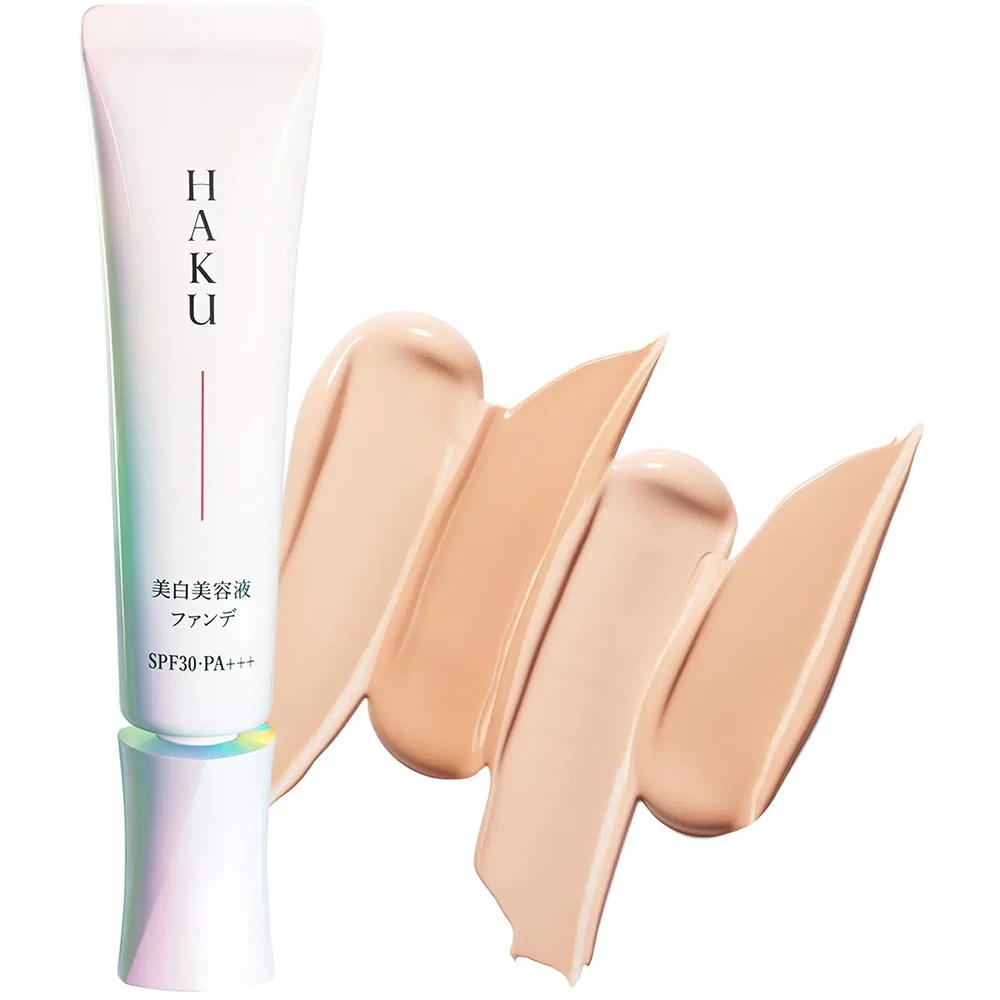 Haku 美白 Essence Foundation SPF30 PA+++ 30g 资生堂HAKU粉底美白精华粉底霜清爽遮瑕