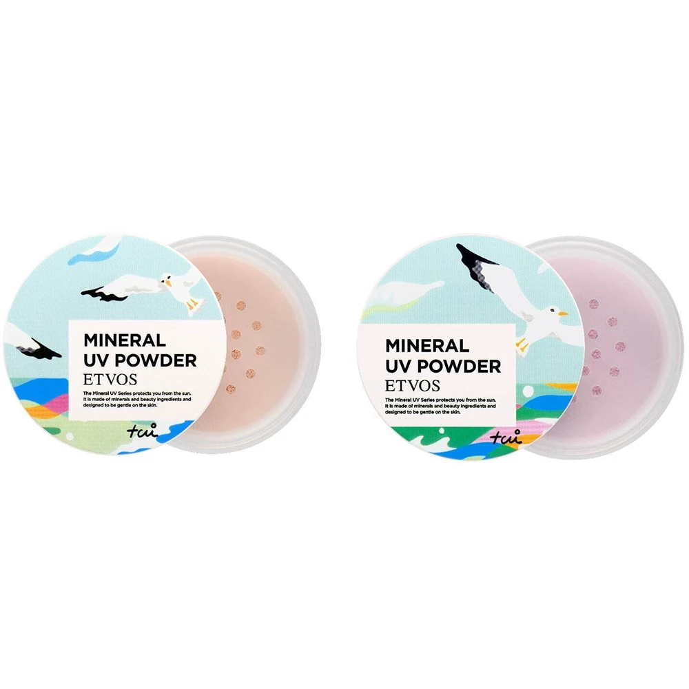 轻盈0负担粉饼会呼吸的底妆ETVOS Mineral UV Powder SPF50 PA++++ 5g ETVOS散粉etvos矿物质防晒散粉 补妆定妆防晒