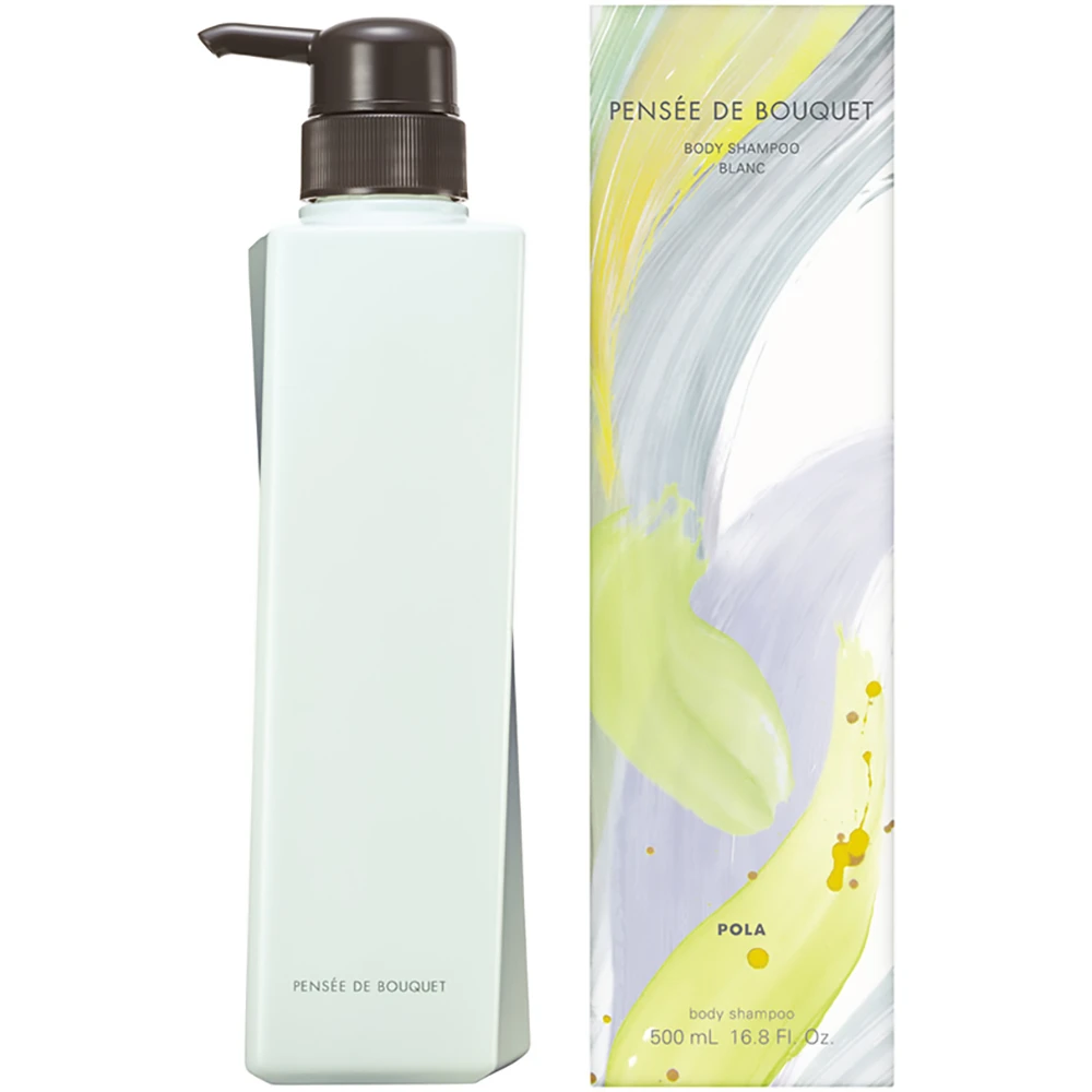 Pola Panses de Bouquet Body Shampoo Blanc Normal Packaging500ml/Refill 470ml  Pola沐浴露Pola百合花香沐浴露 正装500ml/替换装470ml 快速物流/慢速物流