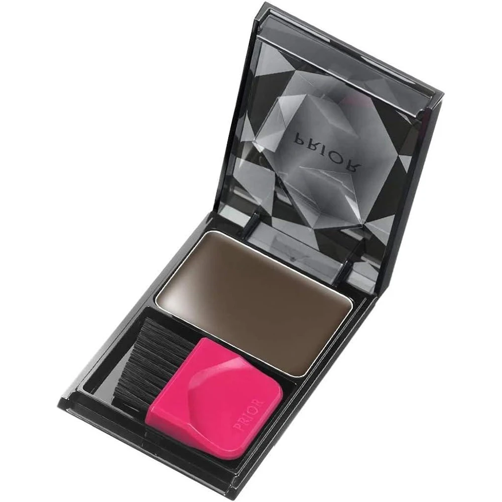 你听说过头发用的粉底么？Shiseido Prior Hair Foundation资生堂一次性白发灰发遮盖染发剂白发染发剂 植物天然配方 好上色不伤头发头皮 三色入