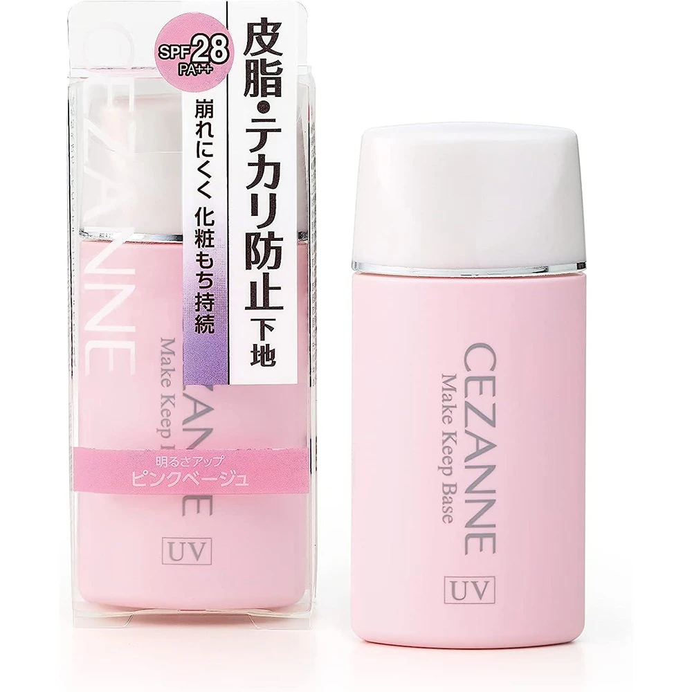 Cezanne Make Keep Base #Pink 30ml 倩丽防晒隔离粉红 控油妆前乳 SPF28