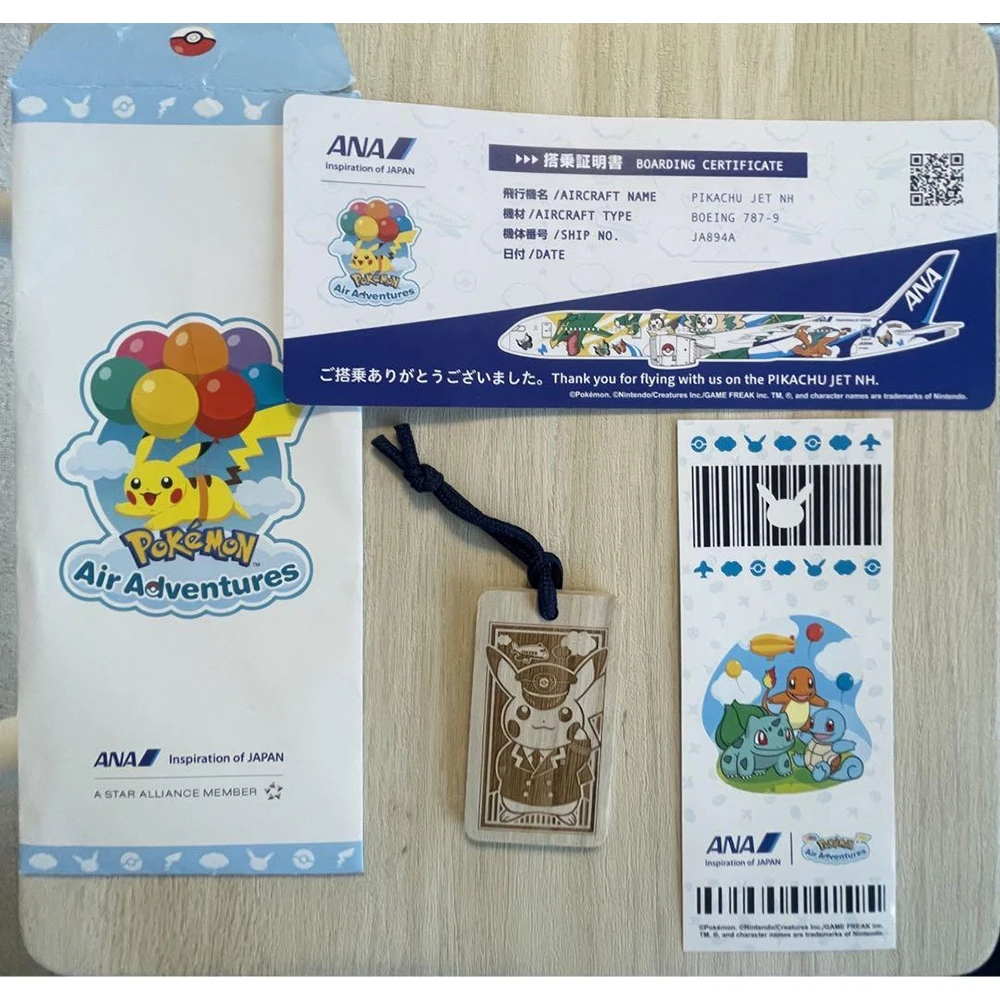 Ana Pikachujet Boarding Commemorative Item // sunto special
