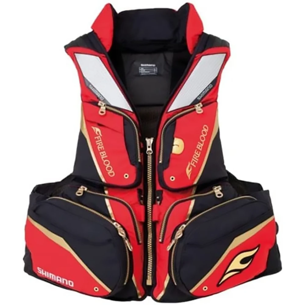 Shimano Limited Pro Floating Vest (With Pillow) Vf-111U 日本产禧玛诺救生衣钓鱼岩钓海钓救生衣带护脑枕VF111U男女通用款多尺寸入 快速物流/慢速物流