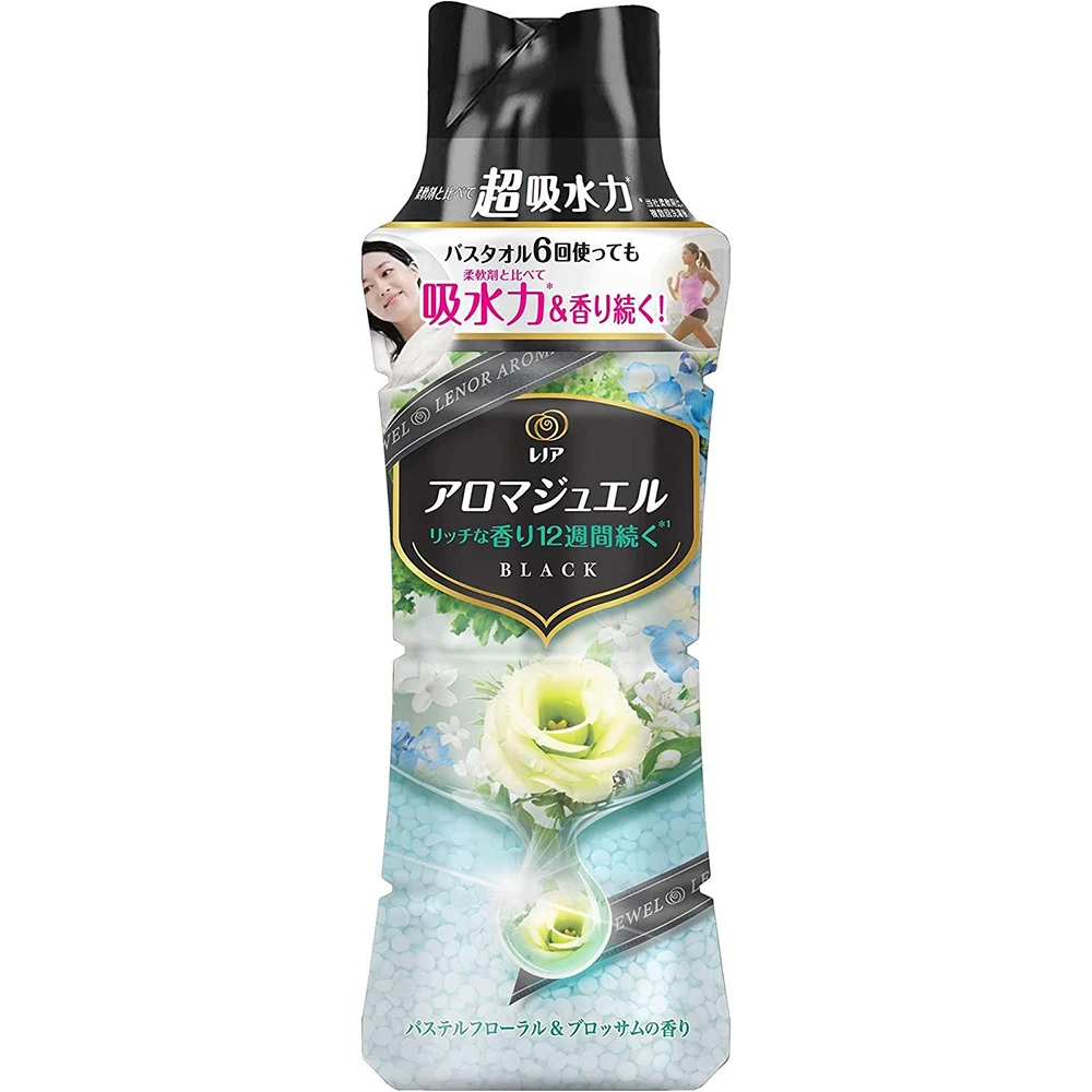 Lenor Aroma Jewel Pastel Floral & Blossom 420ml Lenor衣服香氛剂留香珠衣物芳香珠子苹果花香怒放香氛420ml