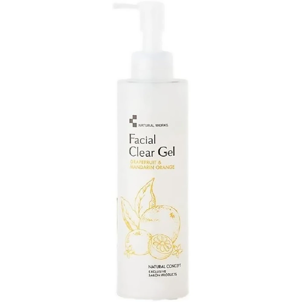 Natural Works Facial Clear Gel 200ml 菊星去角质啫喱Natural Works温和去角质啫喱天然植物洁面 敏感皮/孕妇 客人适用 去闭口