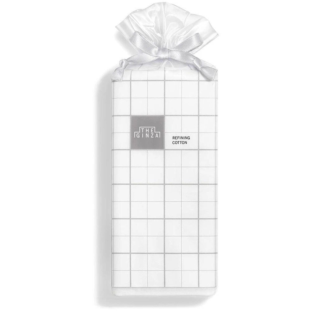 Ginza Refining Cotton 60pcs THE GINZA化妆棉 银座精制棉60片 白色款去角质