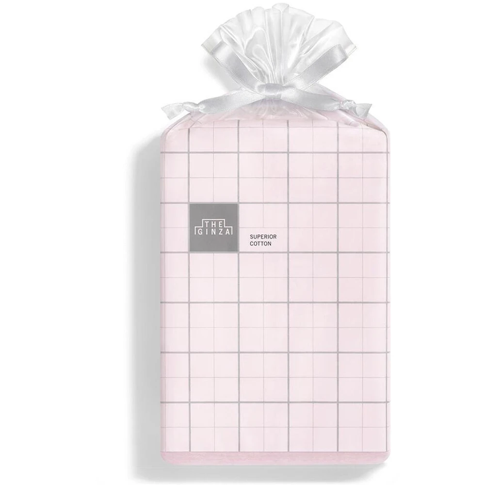 The Ginza Superior Cotton 120pcs The Ginza化妆棉粉色款120片装 银座精致棉 浅粉色水乳专用款