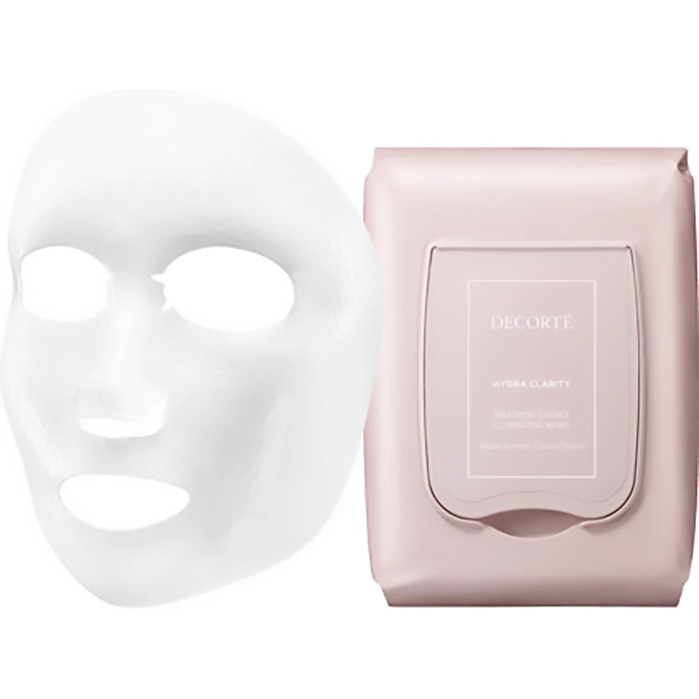 日本贵妇护肤专柜品牌cosme decorte黛珂最新护肤系列 Cosme Hydra Clarity Treatment Essence Illuminating Mask 14 sheets (161mL)黛珂水晶蜜糖系列面膜黛珂面膜水润清澈精华面膜14片抽取式包装美容液161ml