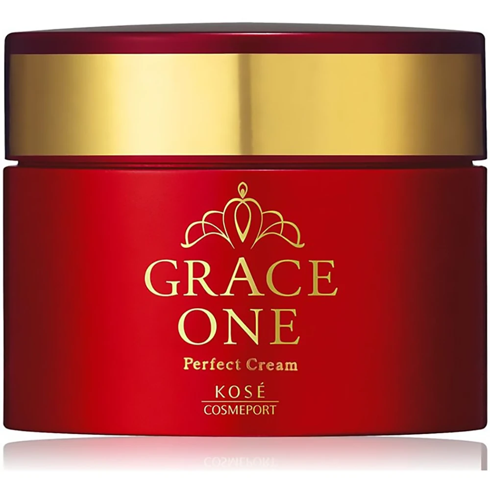 Grace One Rich Moisture Cream 100g 日本KOSE高丝 Grace One50岁+妈妈特浓多效合一面霜100g