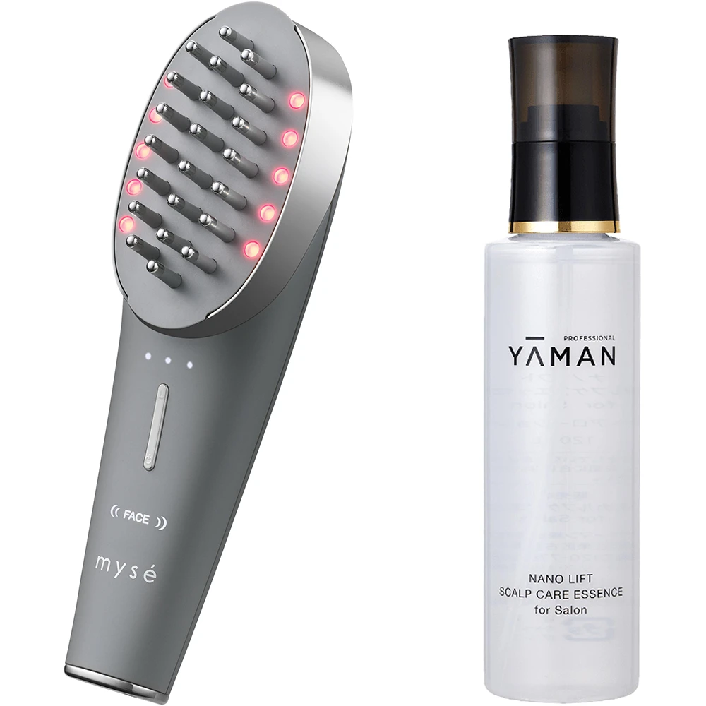 Ya-Man Myse Scalp Lift Active Plus & Nano Lift Scalp Care Essence For Salon Set