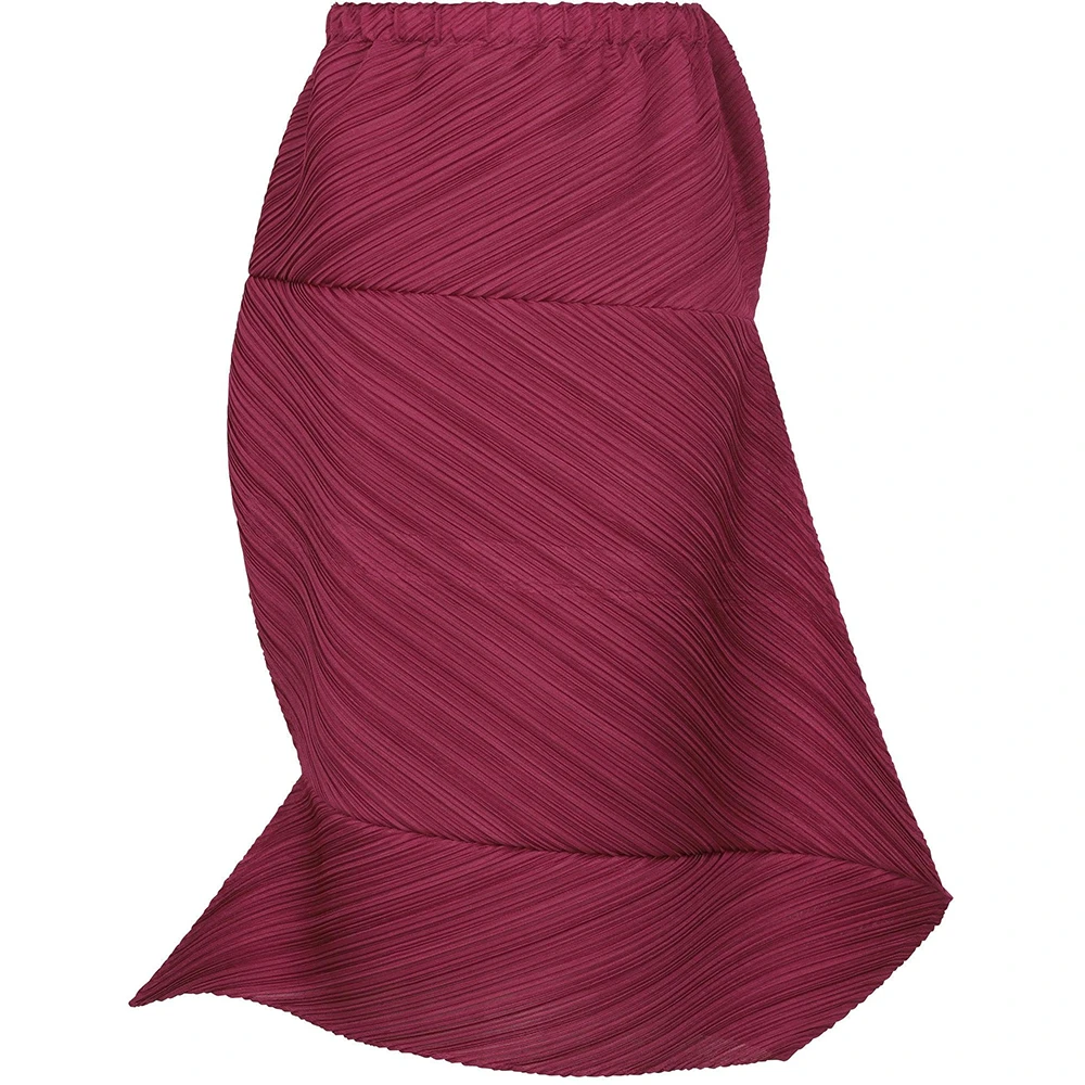 Pleats Please Issey Miyake Palm Pp33Jg482 #Wine Red