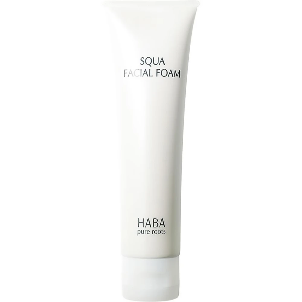 Haba Squa Facial Foam 100g  HABA洗面奶haba洗面奶鲨烷保湿洁面乳无添加孕妇可用100g 敏感肌肤修复医美后的修复