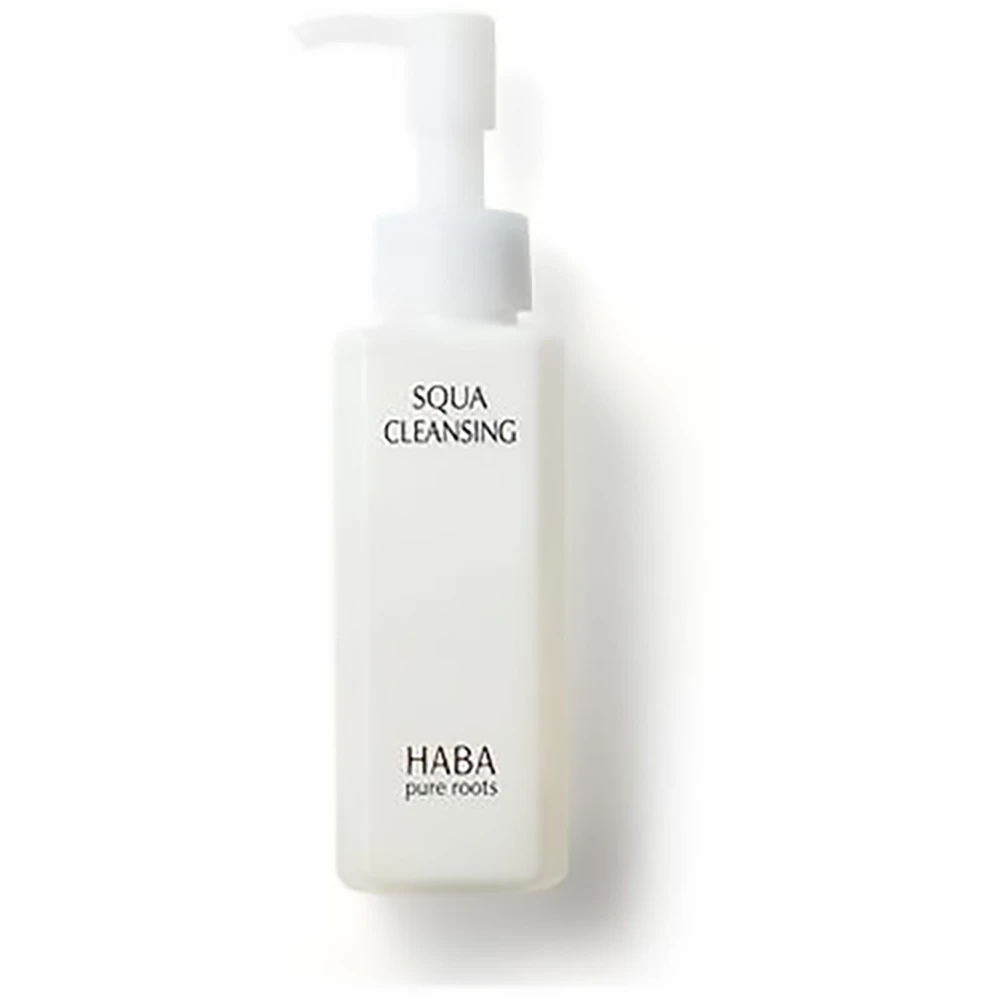 Haba Squa Cleansing 120ml 日本Haba卸妆油洗护二合一卸妆油敏感肌孕妇安全120ml Haba鲨烷净颜卸妆油