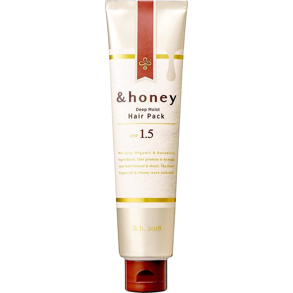 & Honey Deep Moist Hair Pack 1.5 130g 蜂蜜 深保湿 发膏