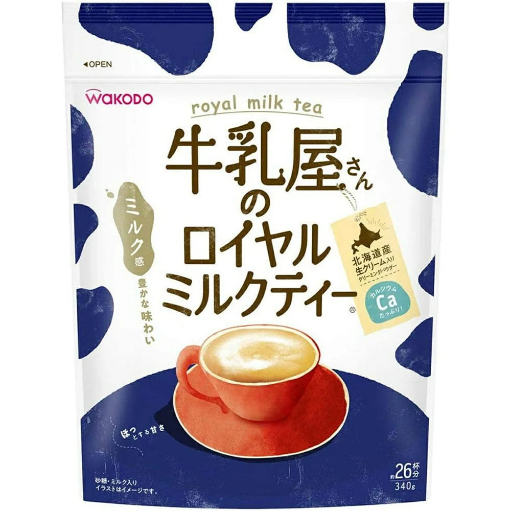 Wakodo Original Milk Shop’s Royal Milk Tea 340g 和光堂牛乳屋经典原味奶茶 340g