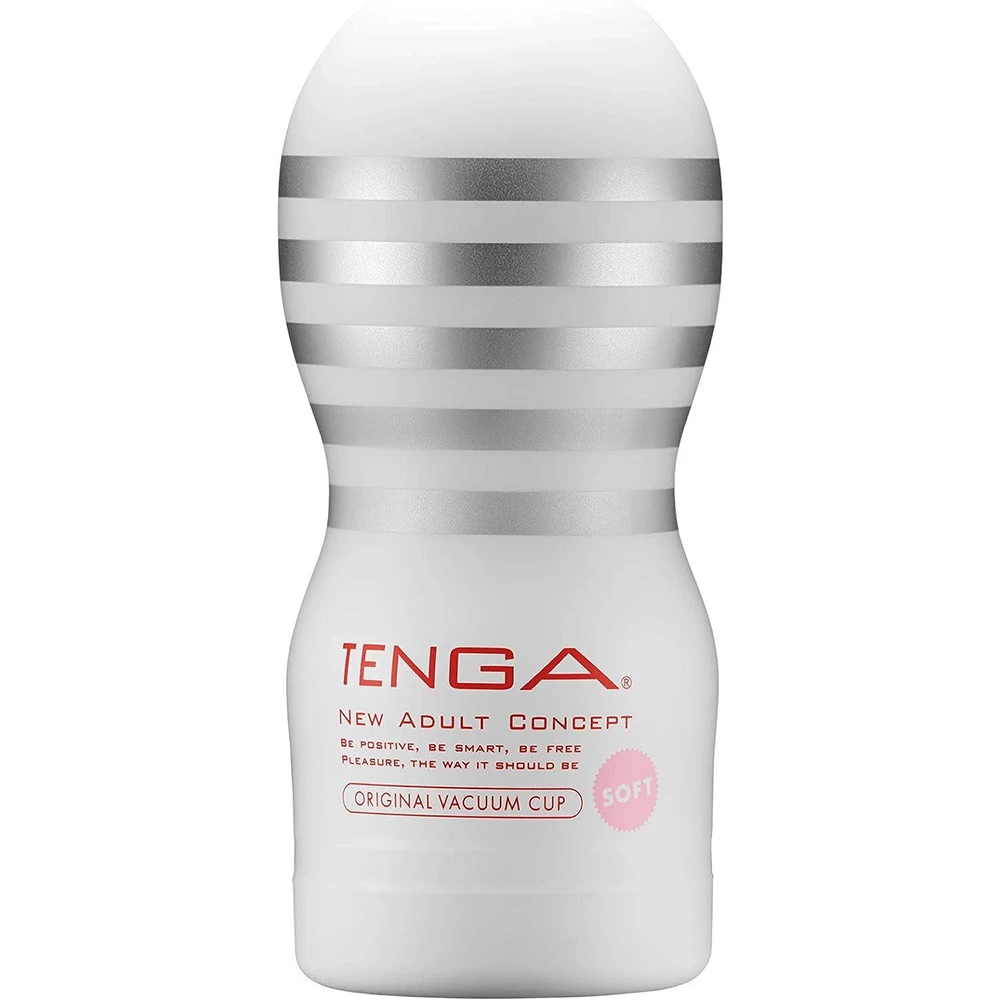 Tenga Tenga Original Vacuum Cup Soft [Super Soft Design That Wraps Around]