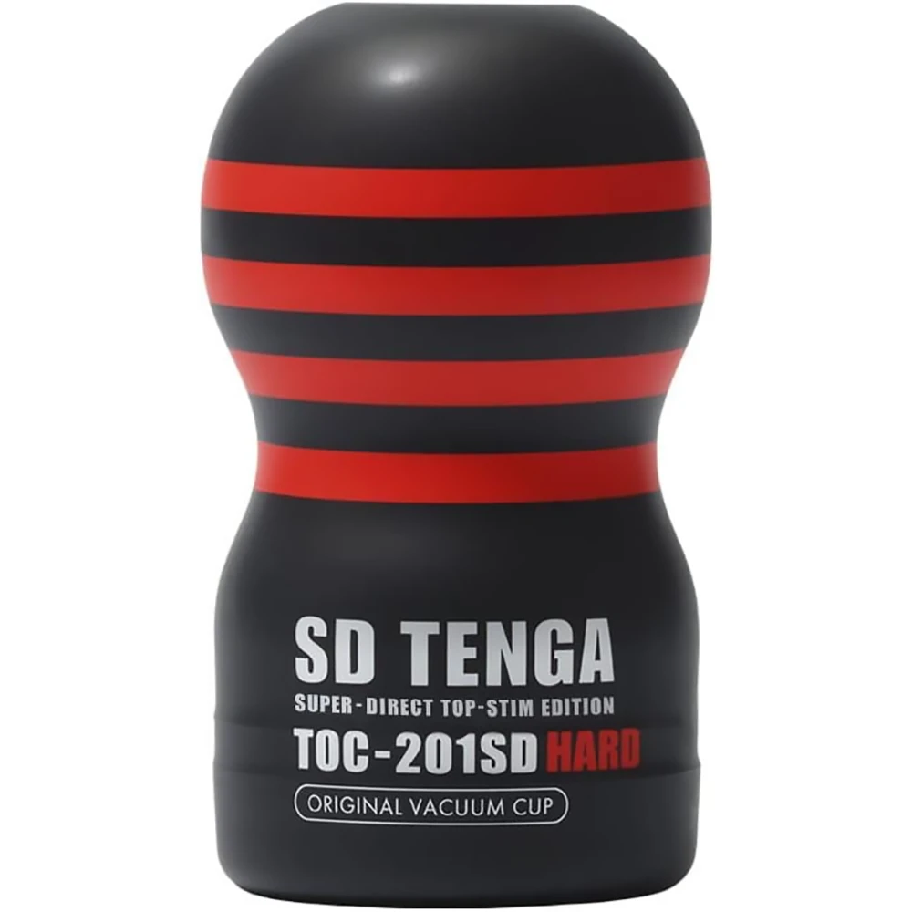 Tenga Tenga New Sd Tenga Original Vacuum Cup Hard Short Type Deep Thrusting Black 1 (X 1)