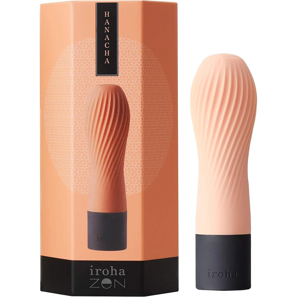 Iroha Zen Hanacha Vibrator Rotor Battery Powered For Women