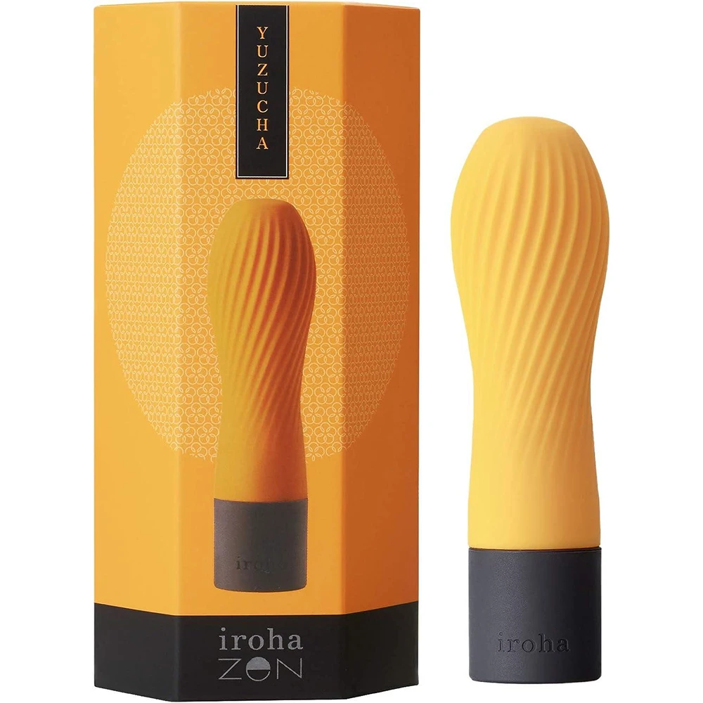Iroha Zen Yuzucha Vibrator Rotor Battery Powered For Women