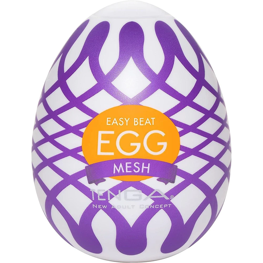 Tenga Tenga Egg Mesh Egg Mesh [Elasticity Of Thick Gel And Solid Feeling Of Mesh Edge]
