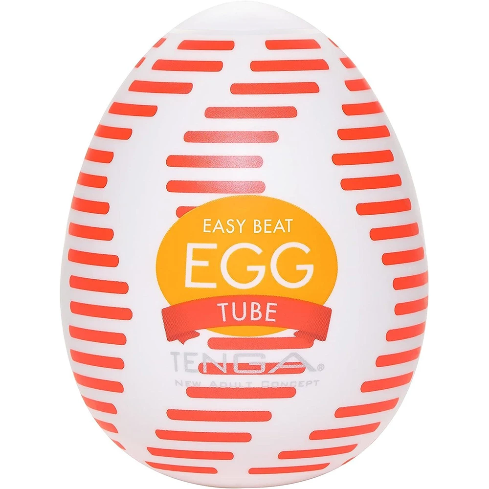 Tenga Tenga Egg Tube Egg Tube [Twist Feeling With Fine Continuous Steps And Large Ribs]