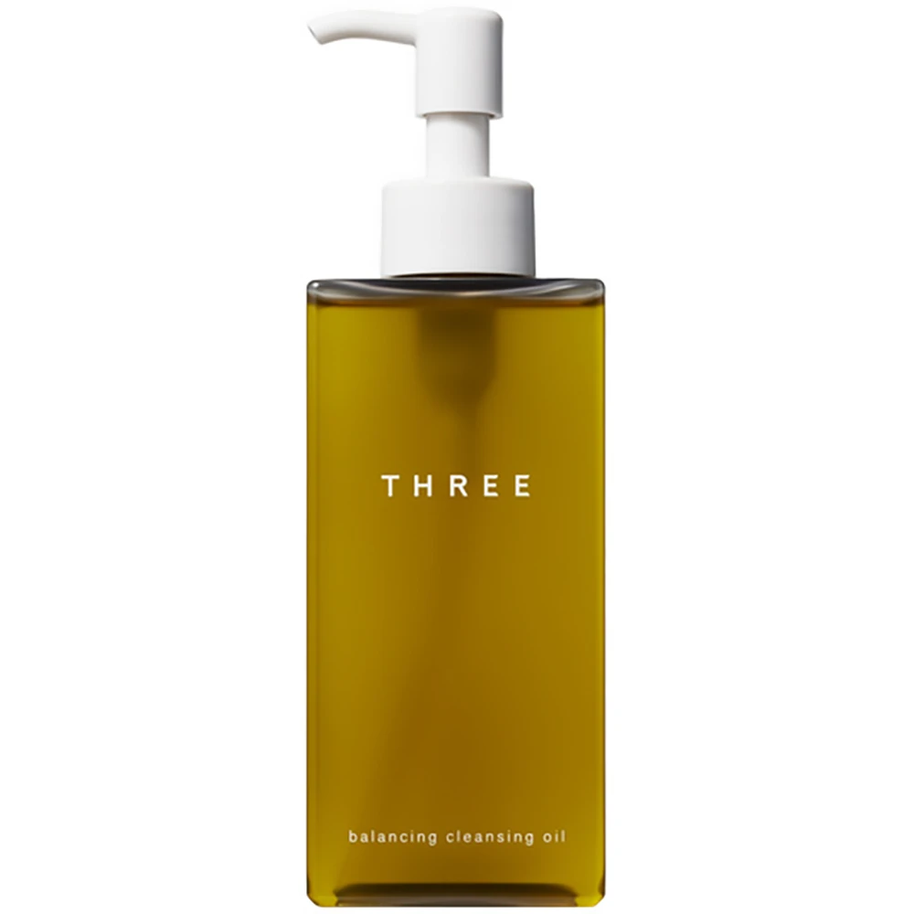 THREE Balancing Cleansing Oil N February 15, 2023 three卸妆油温和均衡卸妆油 three家明星产品第一名185ml 卸除干净不伤皮肤