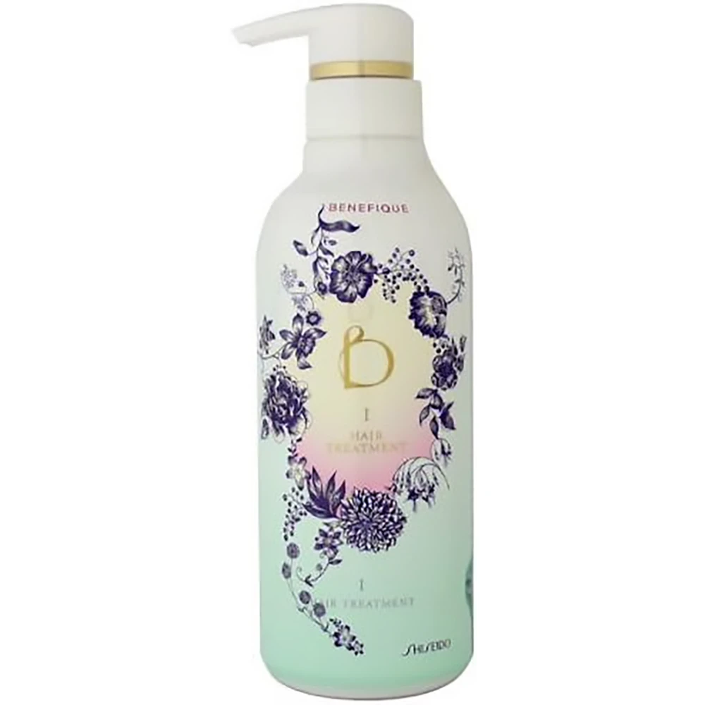 Benefique Treatment 450g 资生堂BENEFIQUE碧丽妃汉方滋养柔顺护发素450ml