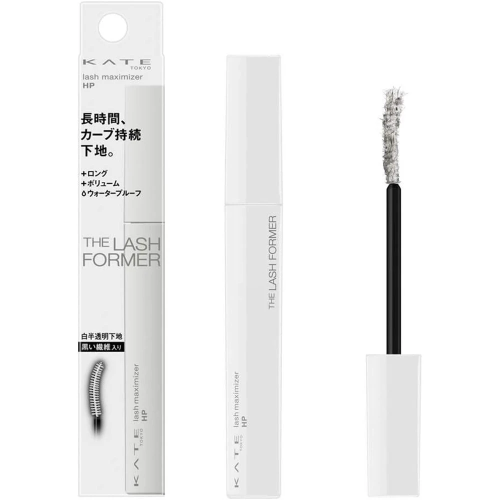 KATE Kate The Lash Former Maximizer HP EX-1 Mascara 7.4G Kate定型卷翘睫毛底膏 KATE/凯朵定型卷翘睫毛底膏 不易晕染纤维加长加密拉长睫毛打底膏