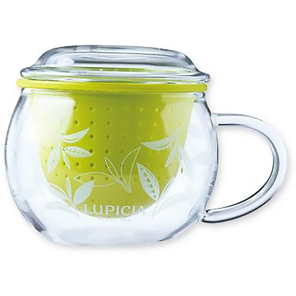 Lupicia Tea Strainer Mug Monpot Green 330ml Mc004日本茶饮公司lupicia春季限定茶壶绿野仙踪春野图案330ml 快速物流/慢速物流