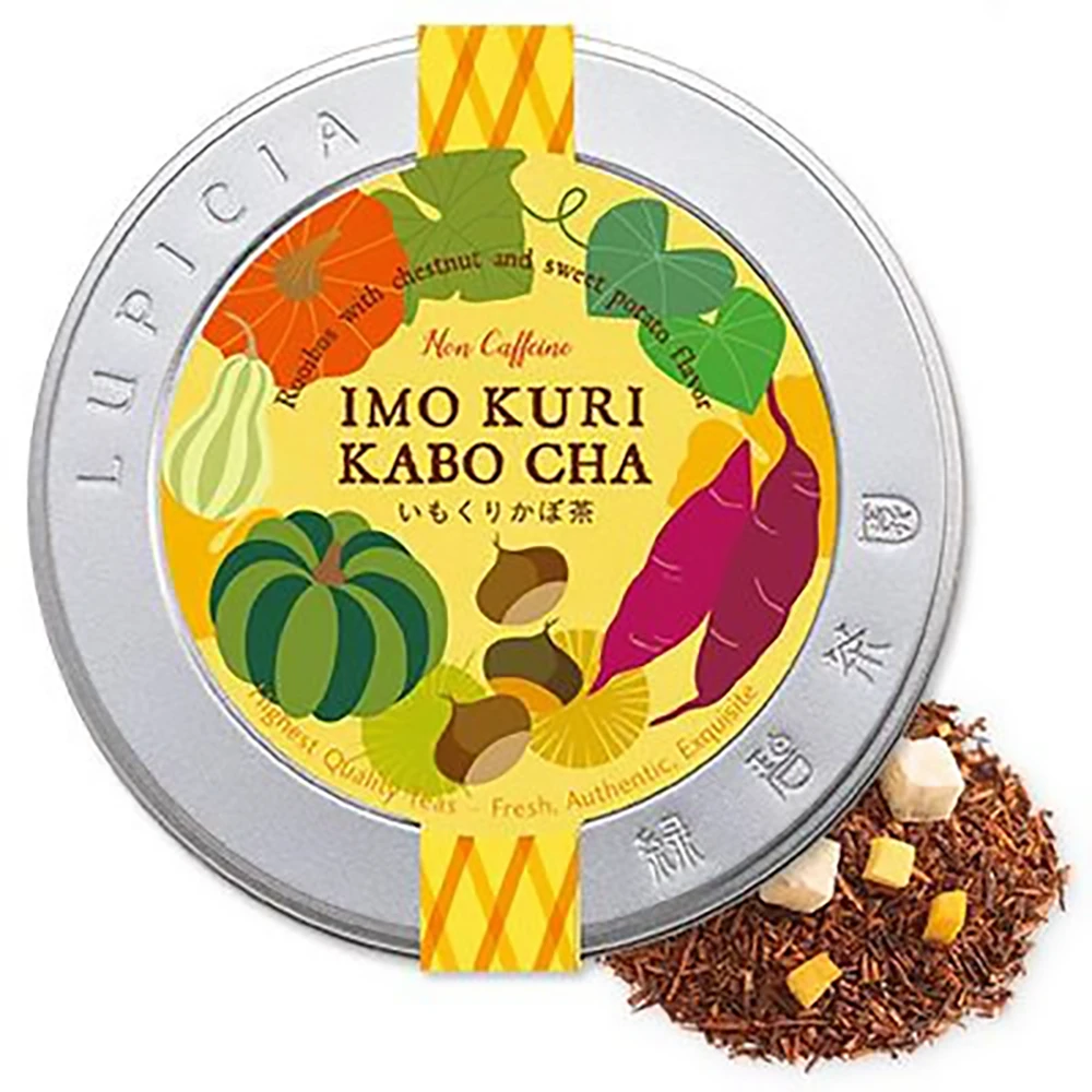 Lupicia Imokuri Pumpkin Tea – 50G Limited Design Can Imo Kuri Kabo Cha 50G Limited Tin M300