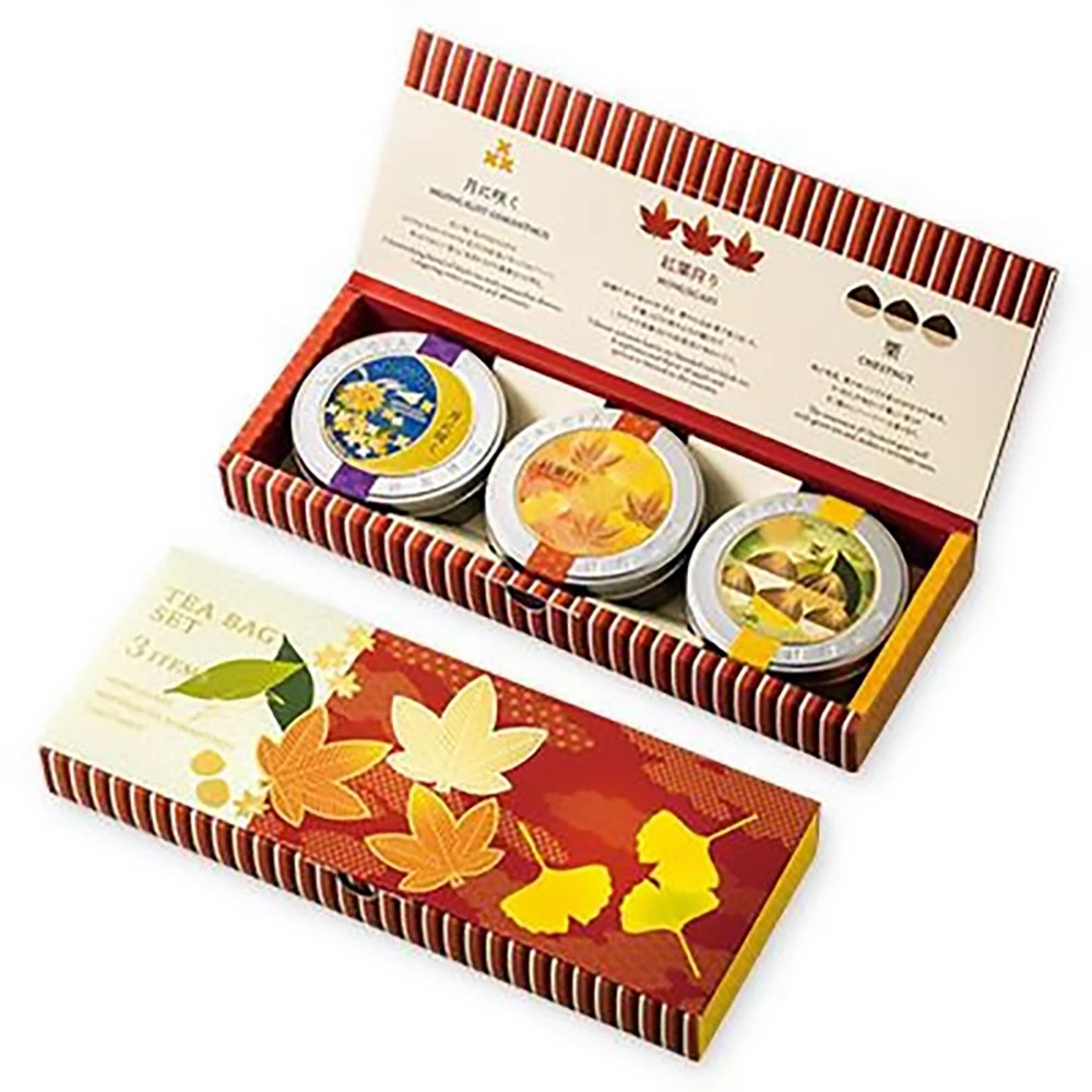 Lupicia Petit Tin Tea Bag Set 3 Items (Autumn) M309
