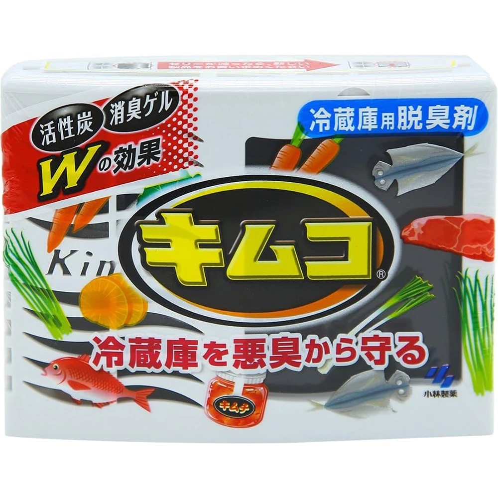 Kobayashi Fridge Deodorants [ Kimuko ] 113g小林制药 冰箱除味剂活性炭啫喱 冷藏室用除味盒